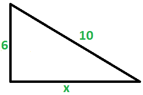exercicio teorema pitagoras