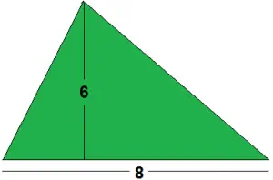 triangulo area exemplo 1