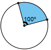 area do setor circular exemplo 1