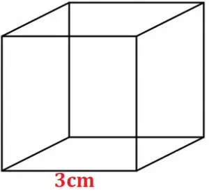 volume do cubo exemplo 1