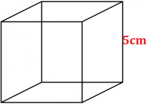 volume do cubo exemplo 2